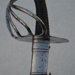 SABRE DE COMBAT DE LA GENDARMERIE D'ARM&Eacute;E MOD&Egrave;LE de l'An IX 1801 - France Consulat / Premier Empire 