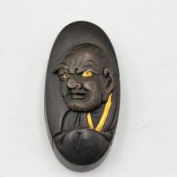 Kashira DAIMYO SABRE JAPONAIS KATANA WAKIZASHI JAPON EDO PERIODE Collection Tr&egrave;s bon Japon XIX eme