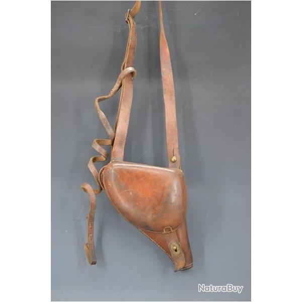 ETUI REVOLVER 1892 CAVALERIE 1914 avec Dragonne et Baudrier - France WW1 Reglo France France 1ere GM