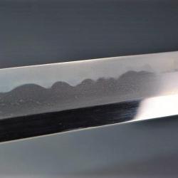 SHINTO KATANA YOSHISHIGE province BINGO &eacute;poque fin EDO (1603- 1868) SHIRASAYA 74 cm - JAPON XIX&egrave; Col