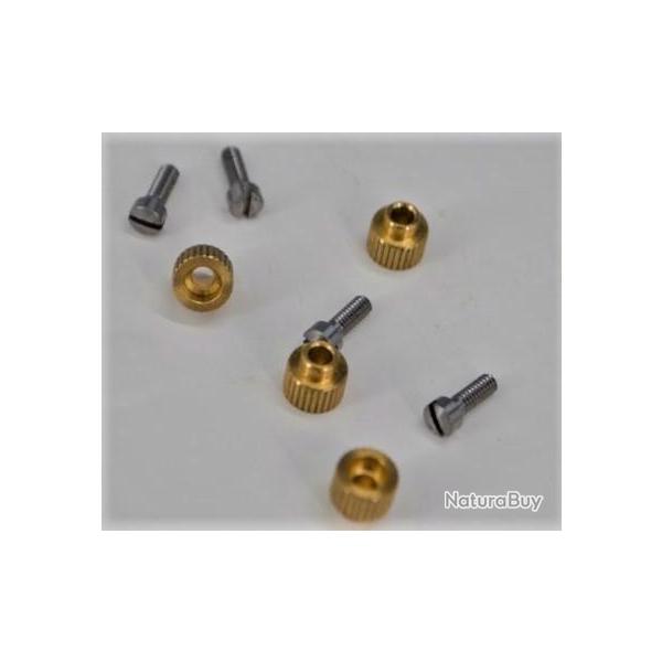 OEILLETS PLAQUETTES ET VIS PISTOLET COLT 1900 reproduction