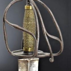 FORTE &Eacute;P&Eacute;E WALLONNE DES GARDES DU CORPS OU DES GENDARMES DE LA MAISON MILITAIRE DU ROY 1700 &agrave; 1740 -
