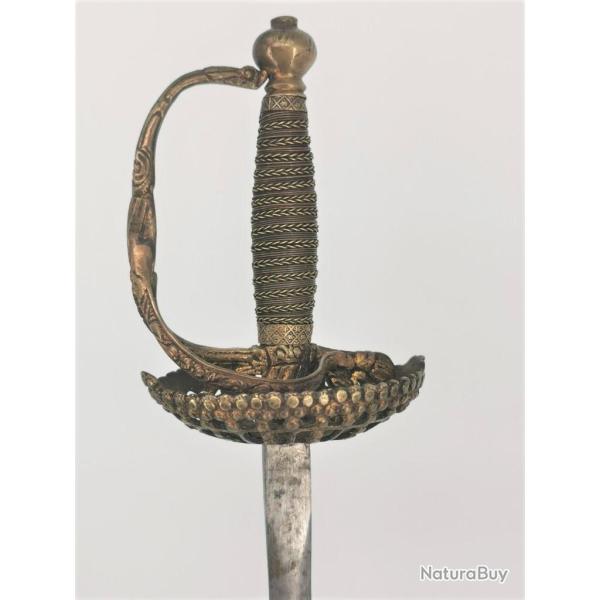 BELLE EPEE DE COURS � PAS D'ANE pour ENFANT - FRANCE XIX� France Tr�s bon  XIX eme Civil Categorie D