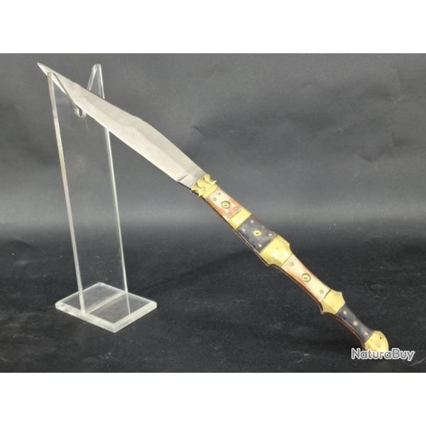 COUTEAU NAVAJA ESPAGNOL fin XIX� Collection Tr�s bon  XIX eme Espagne