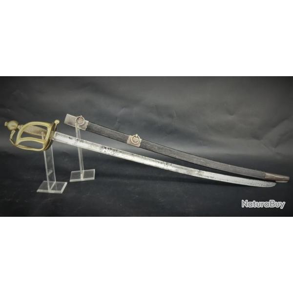 SABRE DES DRAGONS MODELE DU REGLEMENT DE 1767 LOUIS XV le Bien Aim� - FRANCE ANCIENNE MONARCHIE Regl