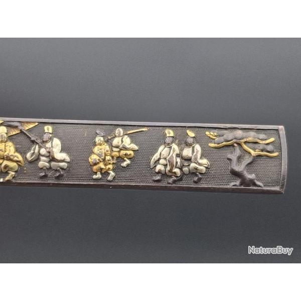 KOZUKA SUAKA SABRE JAPONAIS TANTO WAKIZASHI KATANA DAIMYO PROCESSION - JAPON PERIODE EDO XIX� Collec