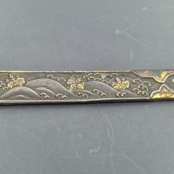 KOZUKA SABRE JAPONAIS TANTO WAKIZASHI KATANA KIRI MON - JAPON PERIODE EDO XIX&egrave; Bon Collection Japon 