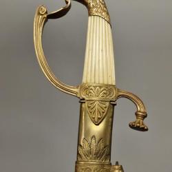 SABRE OFFICIER DE CAVALERIE LEGERE TETE D'AIGLE - USA FRANCE PREMIER EMPIRE Reglo France Collection 