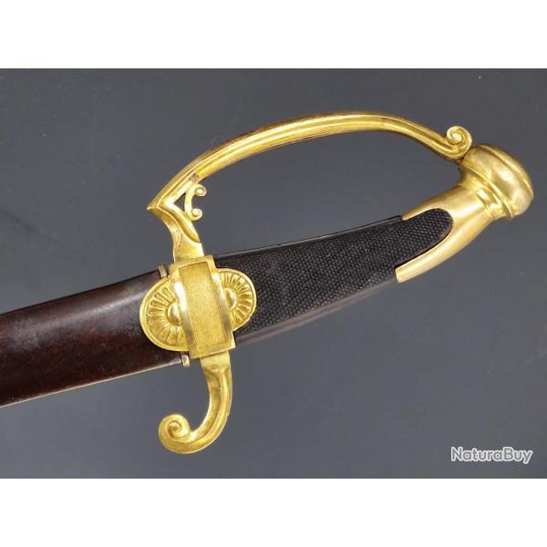 SABRE D'OFFICIER DE CAVALERIE LEGERE ETAT MAJOR FRANCE CONSULAT PREMIER EMPIRE Reglo France Collecti