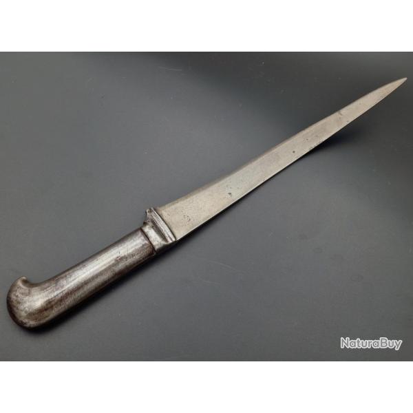 COUTEAU POIGNARD KARD OTTOMAN 19� DAMAS WOOTZ Collection Tr�s bon  XIX eme