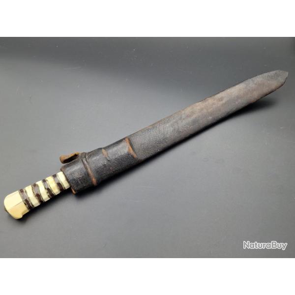 COUTEAU BICHAQ BALKANS EMPIRE OTTOMAN 19� Collection Tr�s bon  XIX eme