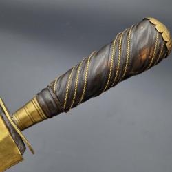 LARGE COUTEAU DAGUE STYLET ITALIE XIX&egrave; Collection Tr&egrave;s bon Italie XIX eme