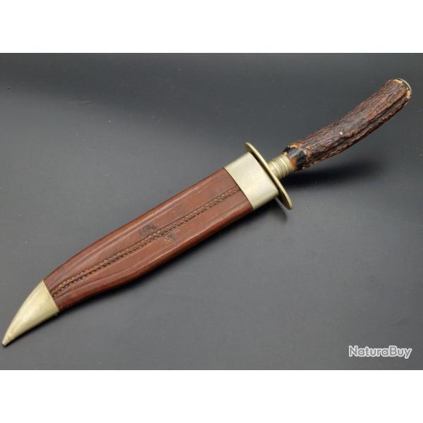 COUTEAU BOWIE KNIFE JAMES DIXON AND SONS SCHEFFIELD Collection Tr�s bon  Royaume-Uni XIX eme