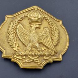 PLAQUE DE CEINTURON D' OFFICIER DES GRENADIER OU CHASSEURS &Agrave; PIED DE LA GARDE IMP&Eacute;RIALE MOD&Egrave;LE 1804 