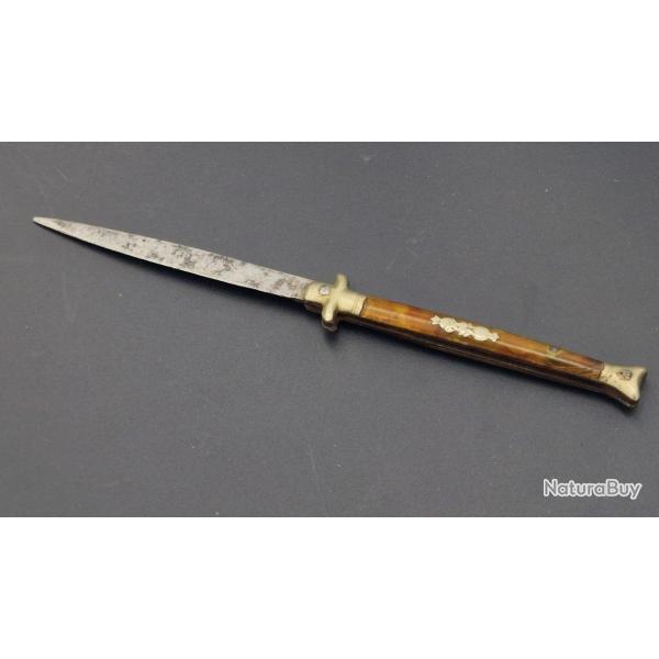 PETIT COUTEAU CHATELLERAULT A CRAN FORCE FRANCE XIX� Collection France Tr�s bon XIX eme