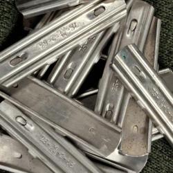 LOT DE 5 CLIPS MAS36 CHARGEMEMENT 7,5x54 MAS MODELE 1936 LAME CHARGEUR Neuf