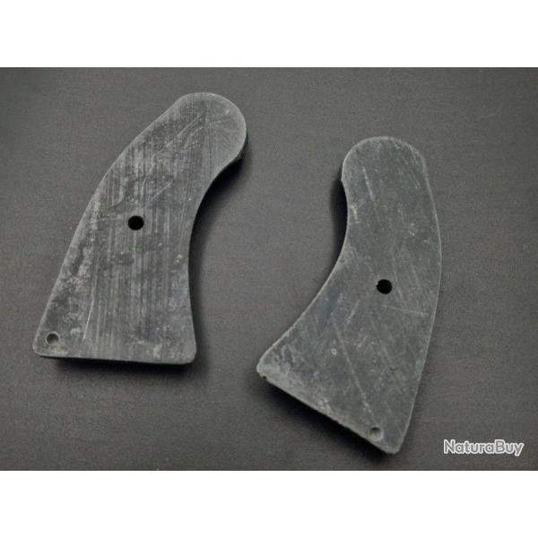 PAIRE PLAQUETTES COLT NEW POLICE POSITIVE CALIBRE 32 EN RESINE
