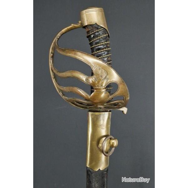 SABRE DES OFFICIERS DES CARABINIERS TROUPES D'ELITES - FRANCE PREMIER EMPIRE Collection France Tr�s 