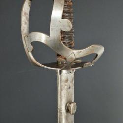 SABRE A FLEURON DE GROSSE CAVALERIE DRAGONS MODELE 1779 Mre ROYALE DU KLINGENTHAL 1791 - FRANCE Anci