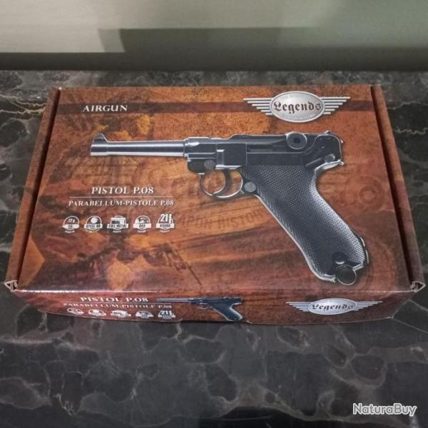 P.08 L�gend full metal au Co2    Umarex   Co2