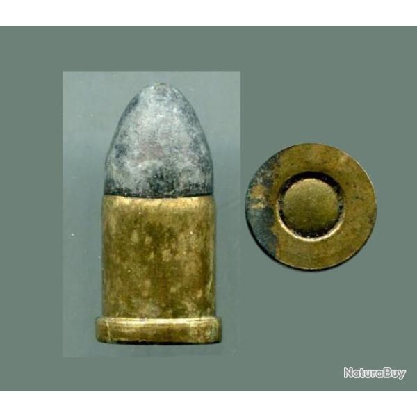 12 mm Galand - fabrication  SFM - balle plomb ogival - amorce laiton bomb� - �tui laitun