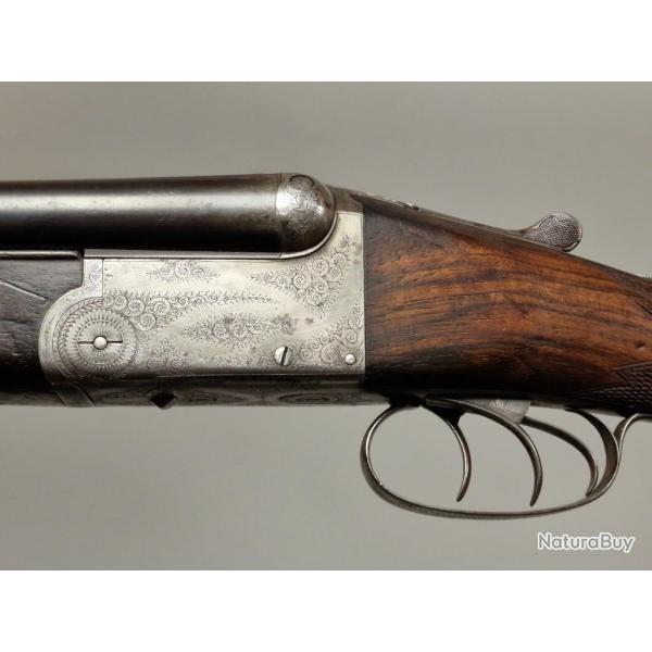 TRILING FUSIL CHASSE ARTISAN 3 DETENTES par ROUMA LAMBERT Calibre 16/70 - Belgique XIX� Tr�s bon Cat