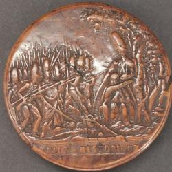 TAABTIERE EN BOIS COMPRESSE SCULPTEE DE FAIT HISTORIQUE - FRANCE XIX&egrave; Collection France Tr&egrave;s bon XIX