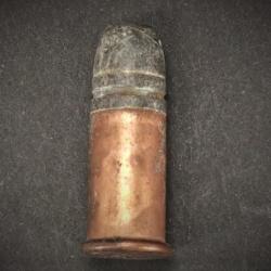CARTOUCHE COLLECTION Calibre 44 HENRY Rimfire Annulaire WINCHESTER 1866 CARDBRIDGE MUNITION EPOQUE X