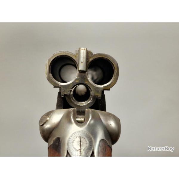 DRILLING BELGE 3 DETENTES par ROUMA LAMBERT 1877-1909 CALIBRE 45/70 16/65 16/65 3/4 Choke - Belgique