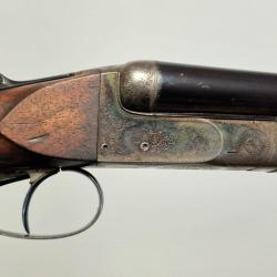 FUSIL CHASSE JUXTA ARTISAN BELGE JAMAR & CIE vendu par CHOBERT ARQUEBUSIER A PARIS CANONS JC 16/65 E