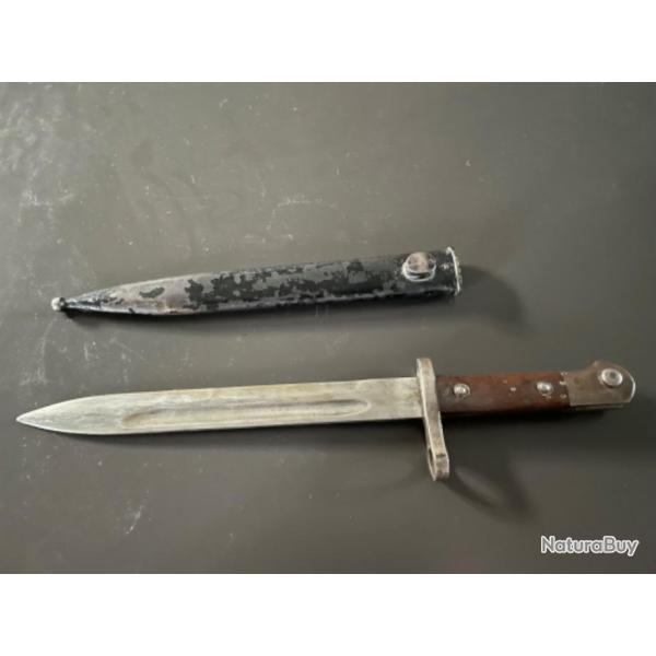 Baonnette Turquie mauser modle 1935