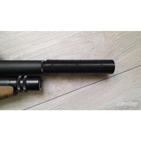 Modrateur de son pour arme  air comprim - 1/2" UNF RH / 1/2x20 TPI