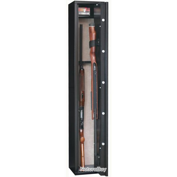 Armoire 5 armes dont une dans la porte INFAC SAFE