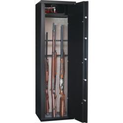 Armoire 16 armes dont 8 avec lunette avec un coffre int&eacute;rieur INFAC SAFE