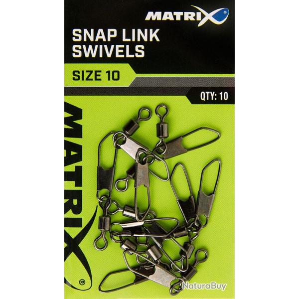 Matrix Snap Link Swivels X 10 12