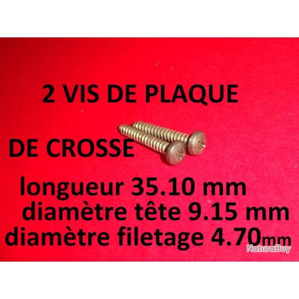 2 vis plaque de couche crosse fusil BERETTA ZOLI BROWNING VERNEY PERFEX- VENDU PAR JEPERCUTE(SZA786)