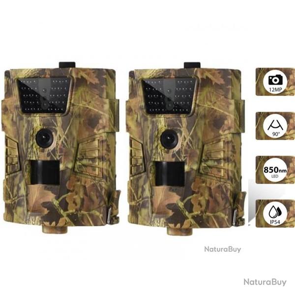 2 CAMRAS CHASSE DTECTEUR DE MOUVEMENT INFRAROUGE - PHOTOS/VIDOS - LIVRAISON GRATUITE