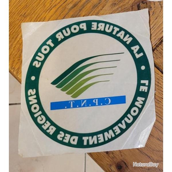 Autocollant pche  , chasse ,CPNT