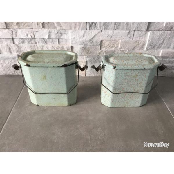 Lot de 2 belles gamelles mailles anne 30/40