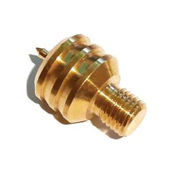 Pousse chiffon en laiton (jag) cal. .69 / 16GA diam&egrave;tre 15mm