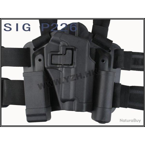 Holster Cuisse CQC P226 (Emerson) Noir
