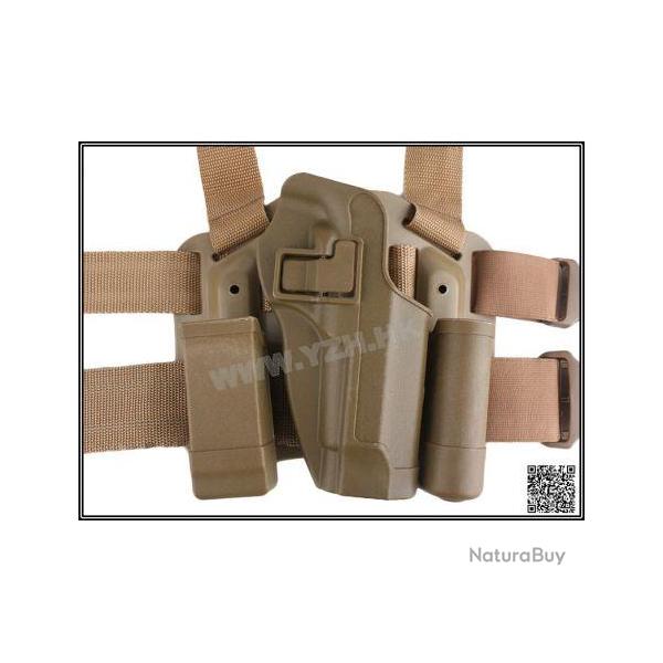 Holster Cuisse CQC P226 (Emerson) D�sert