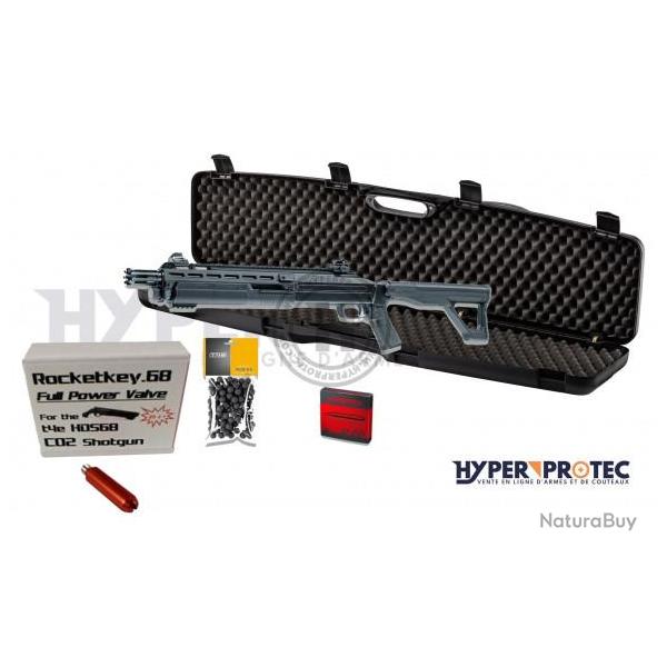 Pack Fusil � pompe de d�fense T4E HDX 68 Full power