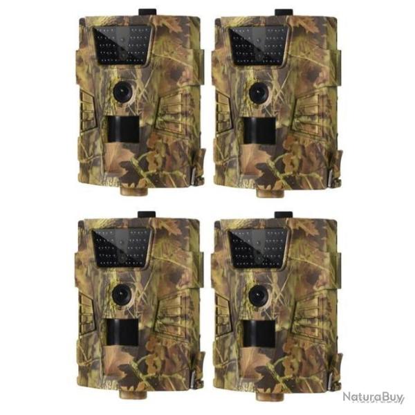 4X CAM�RAS DE CHASSE INFRAROUGE - D�TECTEUR DE MOUVEMENT - PHOTOS/VID�OS - LIVRAISON GRATUITE