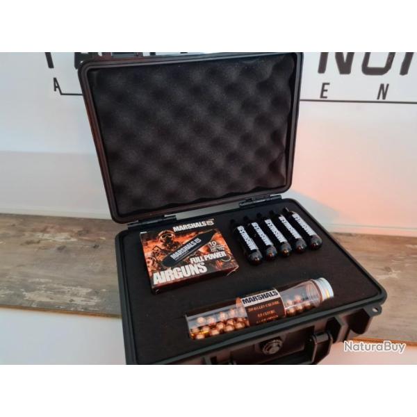 DERNIER PACK!  IP67 PNA/ MARSHALS x60 CAL.43 CUIVRE+ �15 CAPSULES CO2 12G MARSHALS+EMPLACEMENT ARME!