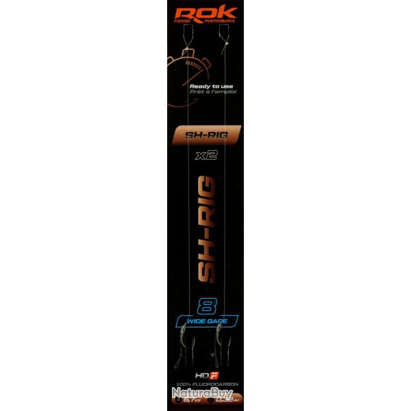Lot De 2X Montages Sh-Rig Wide Gape Rok T8