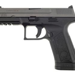 PISTOLET LUGER MC9 NOIR/GRIS CAL 9X19 CHARGEUR 16 COUPS