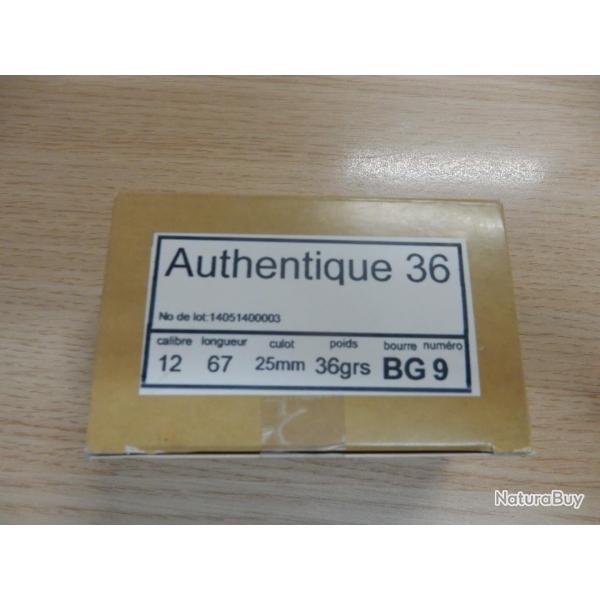 CARTOUCHES JOCKER AUTHENTIQUE CAL 12 67 BG 36 GRS