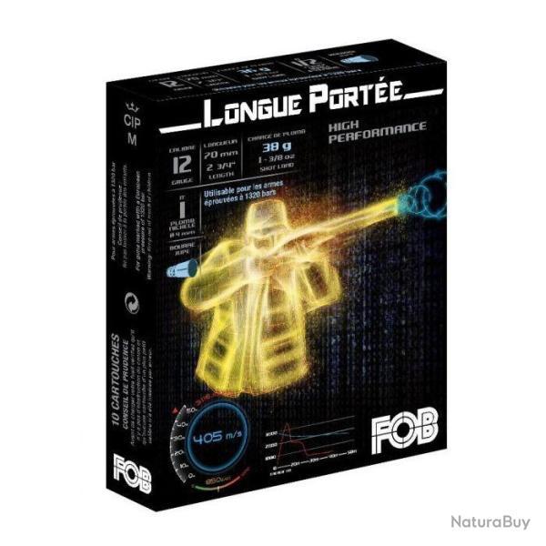 CARTOUCHES FOB LONGUE PORTEE CAL 12 70 38 GRS BJ