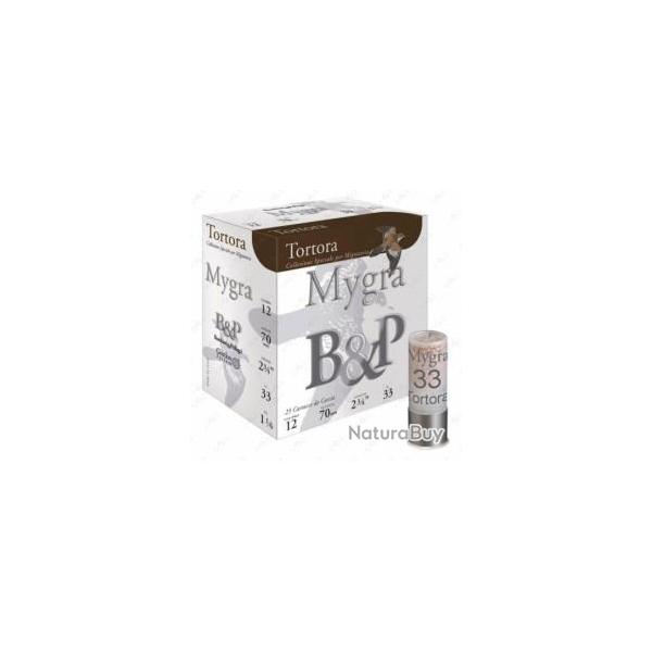 CARTOUCHES B&P MYGRA TORTORA CAL 12/70 33 GR BJ N�7 1/2